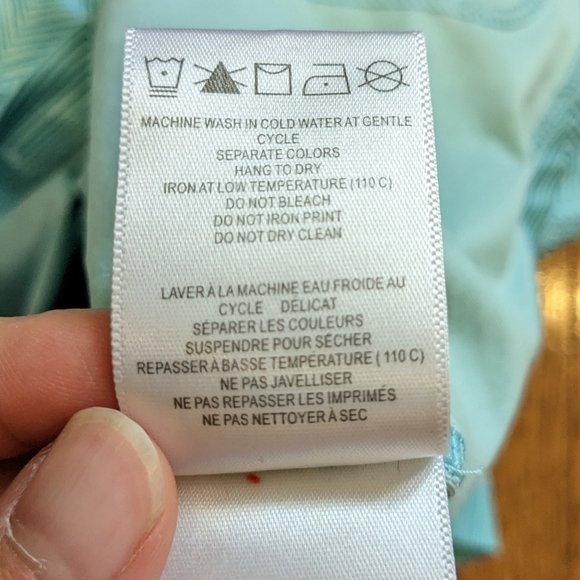 LOLE Activewear Teal Tank Top with Built in Bra size XS - Picture 8 of 12